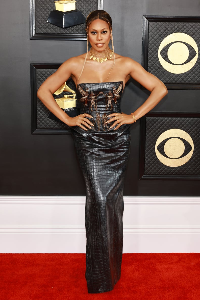 Laverne Cox at the 2023 Grammys