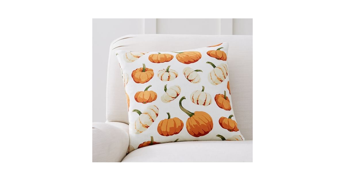 Scattered Pumpkin Pillow Cover Best Pottery Barn Halloween