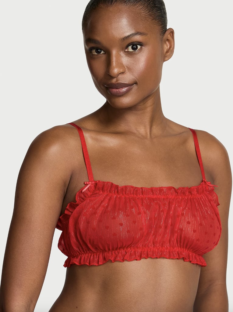 Victoria's Secret Heart Chiffon Unlined Bralette
