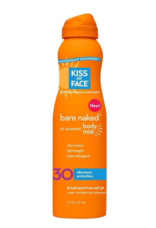 Kiss My Face Bare Naked SPF 30 Air Powered Body Mist
