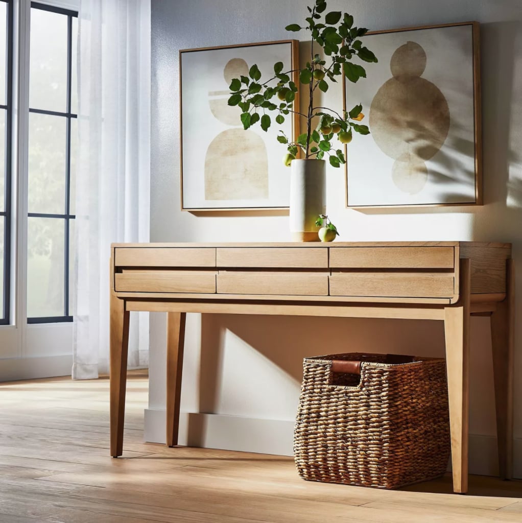 Threshold Designed With Studio McGee Herriman Wooden Console Table With