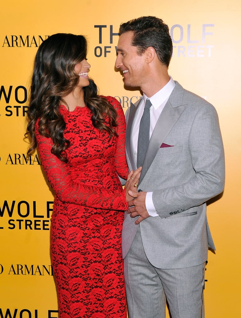Matthew and Camila only had eyes for each other at a Wolf of Wall Street premiere in December 2013.