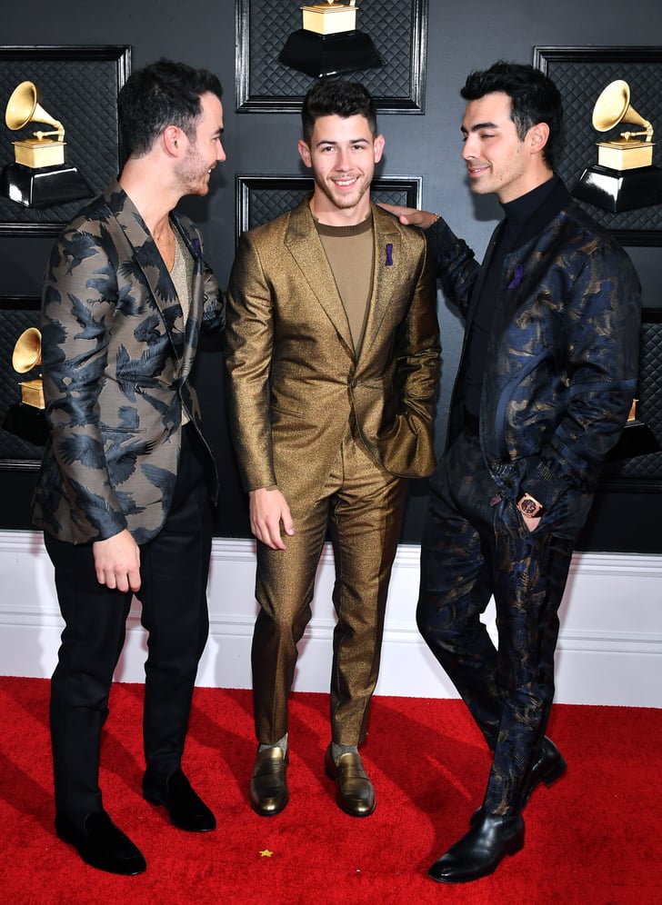 Nick Jonas Had Spinach in His Teeth at the Grammys | POPSUGAR Celebrity UK Photo 16