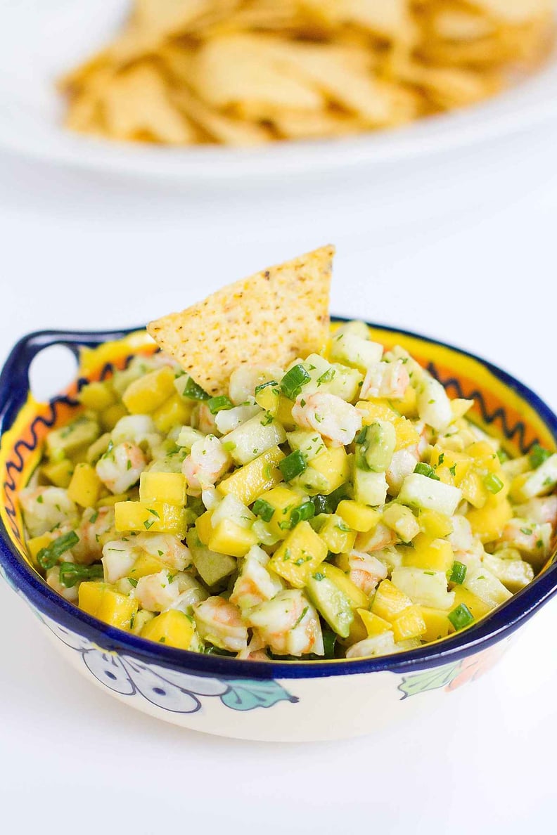 Shrimp Jicama Mango Salsa