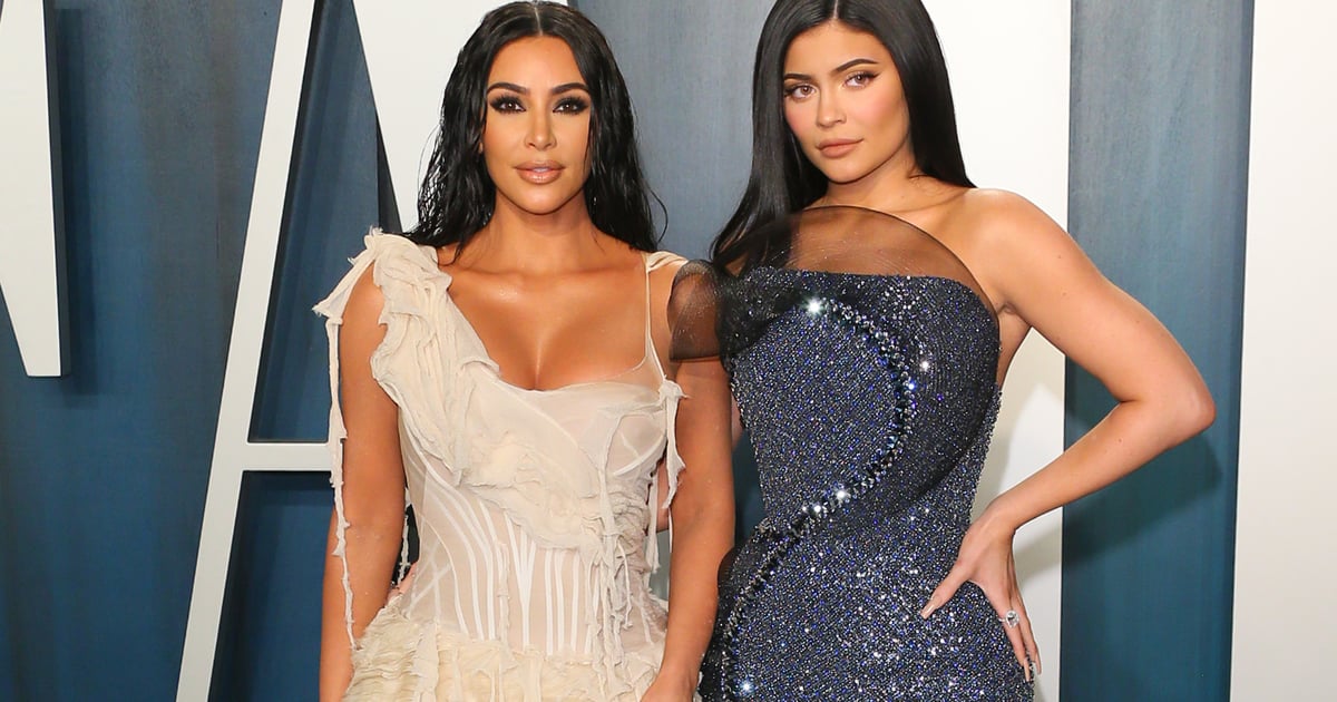Kim Kardashian Kylie Jenner at Vanity Fair Oscars Party ...