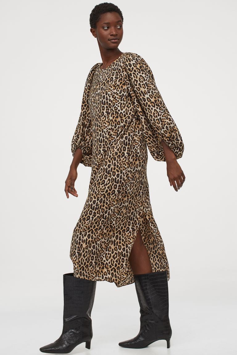 H&m balloon sleeve dress clearance