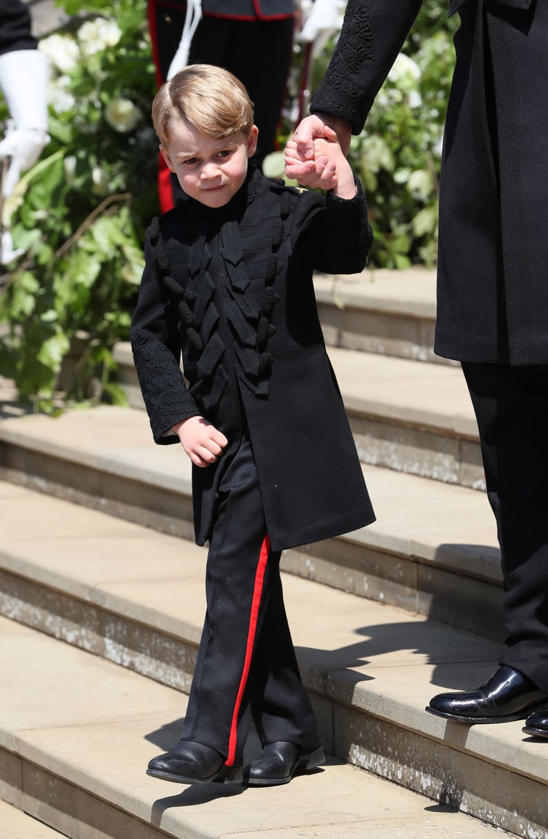 Prince George Wore Pants in Public For the First Time at Prince Harry's Wedding