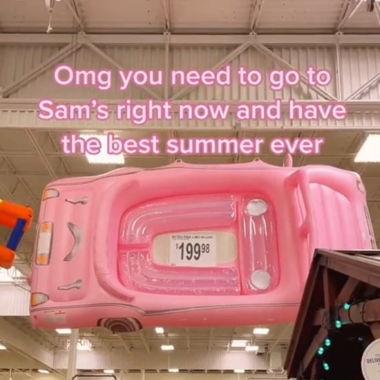 山姆会员商店正在出售一款巨大的粉红色敞篷泳池花车