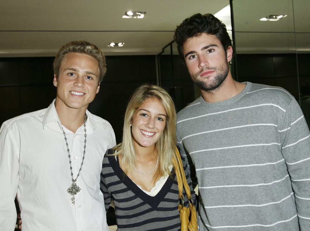 Spencer Pratt and Brody Jenner met up with Heidi Montag in LA in November 2006.