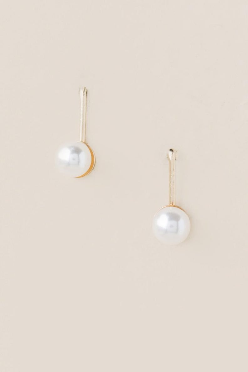 Francesca's Biannca Pearl Drop Earrings