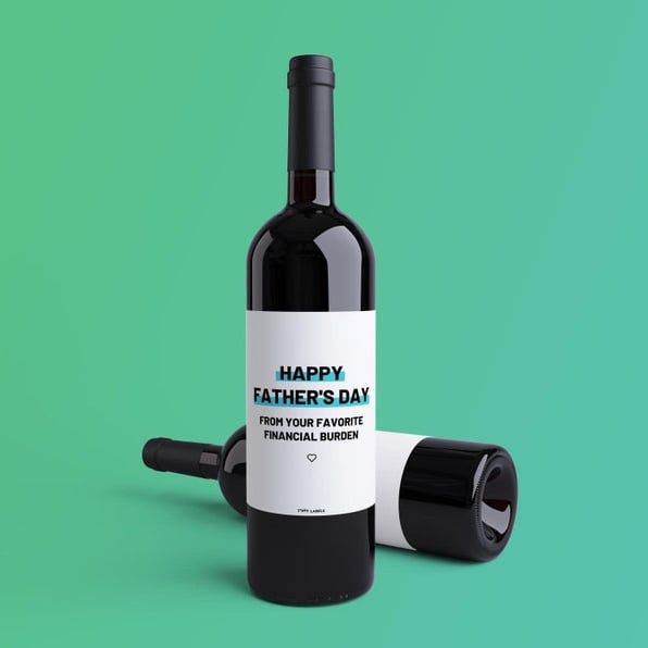 Funny Father's Day Wine Labels | POPSUGAR Food