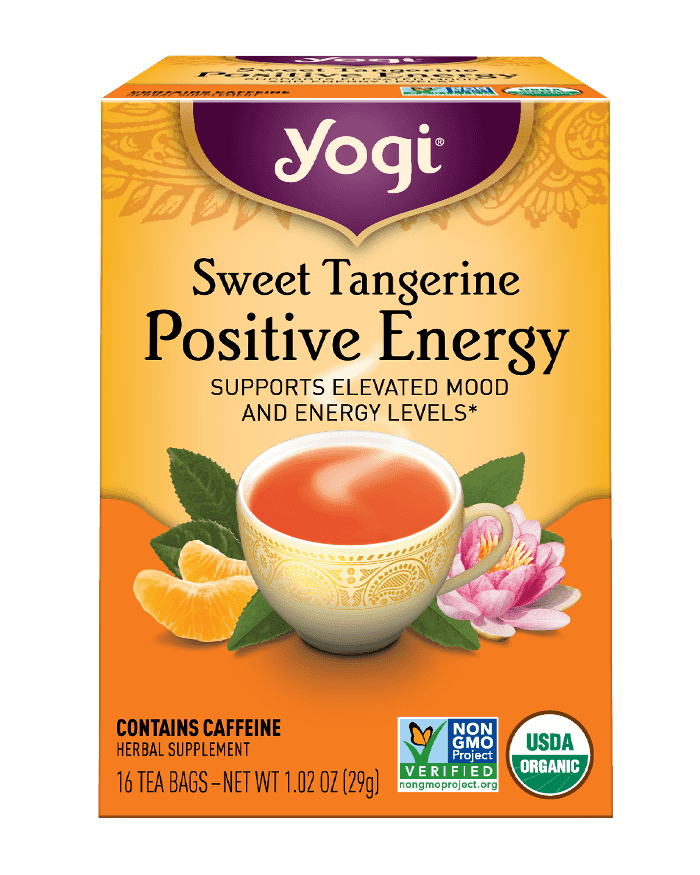 Yogi Sweet Tangerine Positive Energy Tea