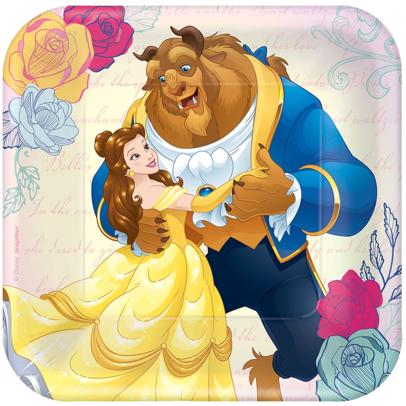 Beauty and the Beast Dream Big Paper Plates