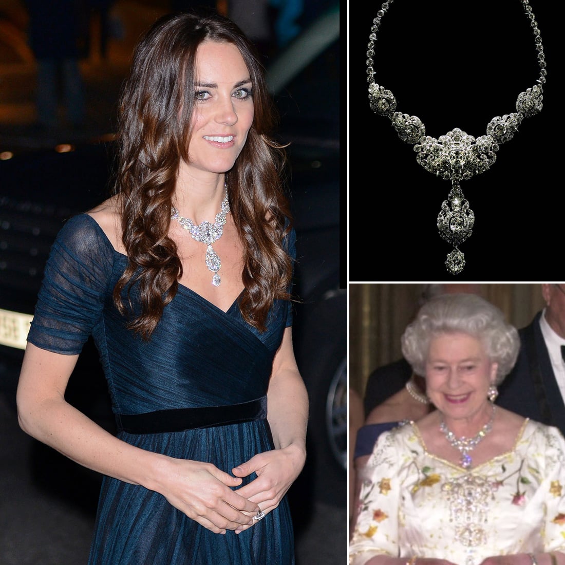 Did You Know? Queen Elizabeth II Got A Necklace With 300 Diamonds From ...
