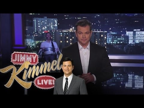 When He Hosted Jimmy Kimmel Live