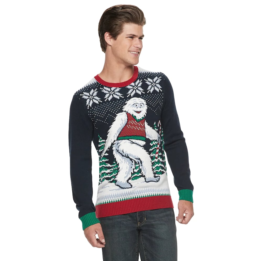Men's Abominable Snowman Christmas Sweater