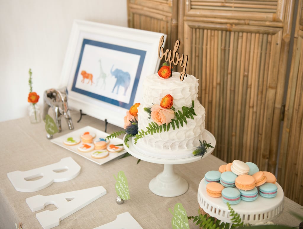 Watercolor Safari Baby Shower