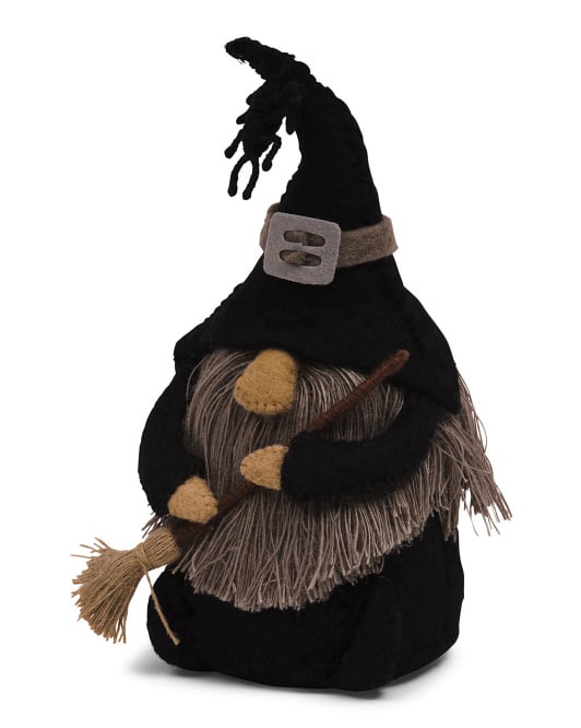 Spider Witch Gnome TJ Maxx Halloween Decor 2017 POPSUGAR Home Photo 20