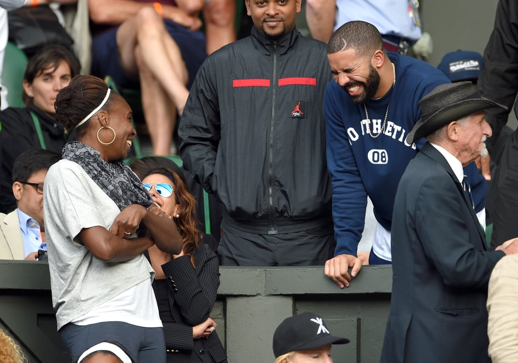 Venus Williams had him cry laughing.