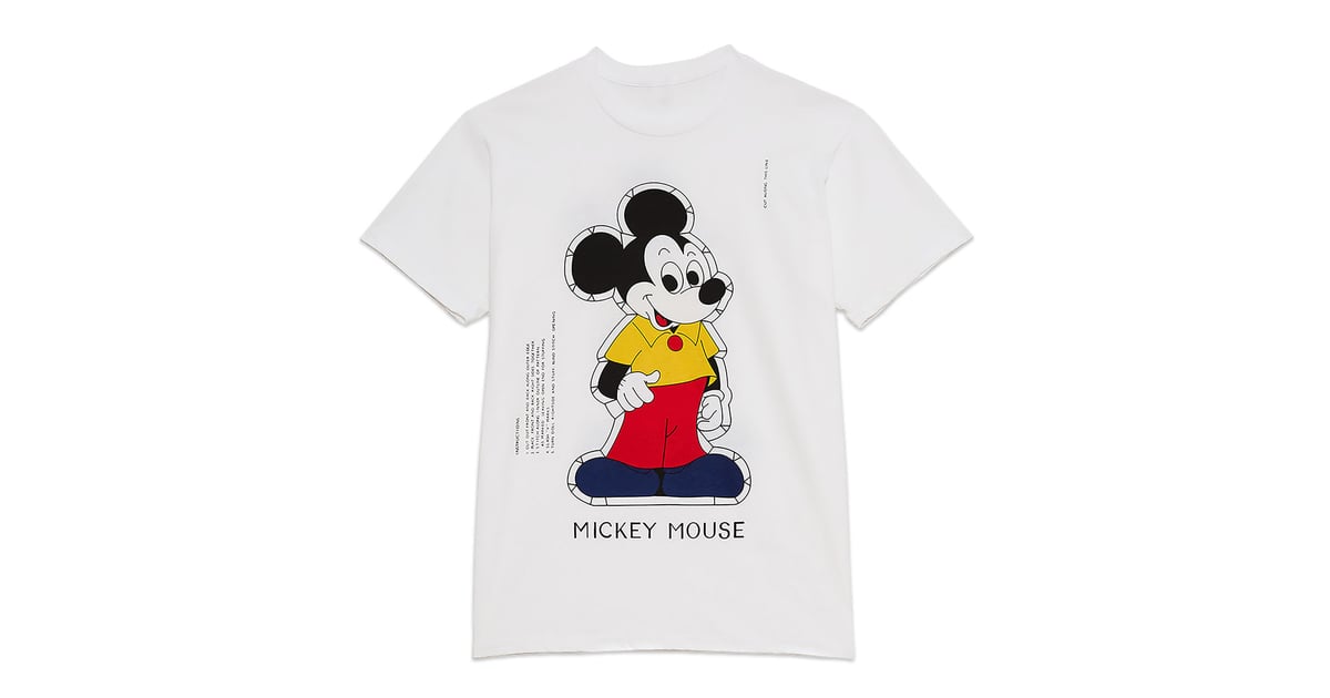 Disney Mickey Mouse Paper Doll T Shirt For Adults By Opening