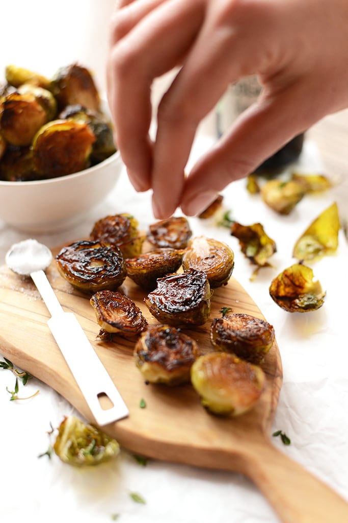 Balsamic Sea Salt Roasted Brussels Sprouts