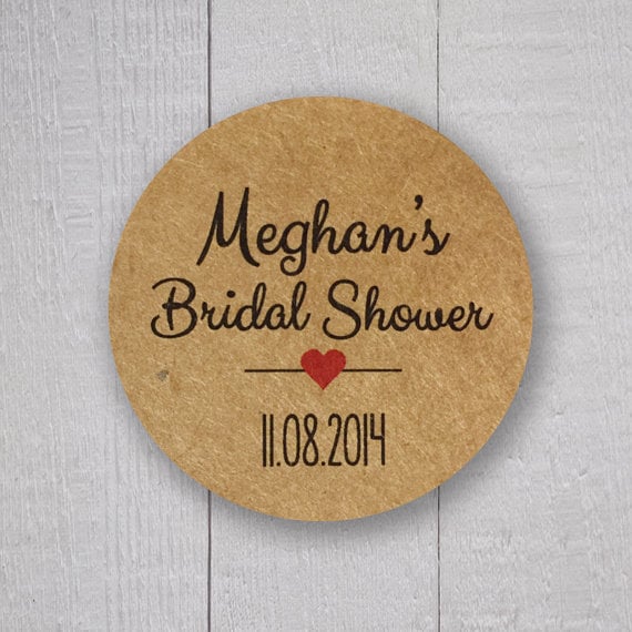 Bridal Shower Stickers