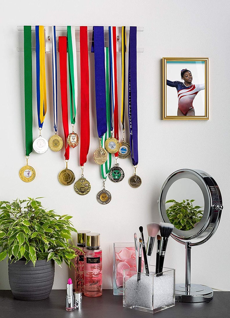 Gone for A Run BibFOLIO Plus Race Bib and Medal Display , Wall Mounted - Displays Up to 24 Medals and 100 Race Bibs