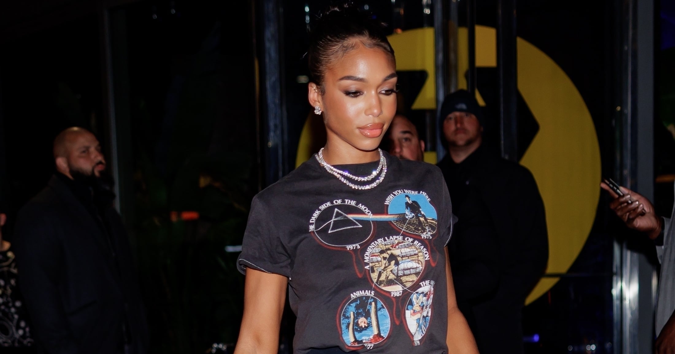 Lori Harvey’s No-Pants Look at Odell Beckham Jr.’s Party