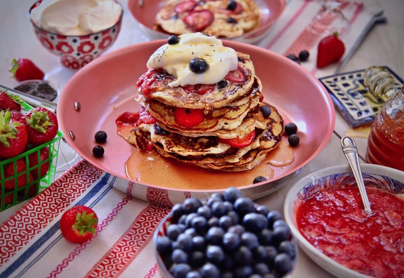 Berry Poppy Seed Pancakes