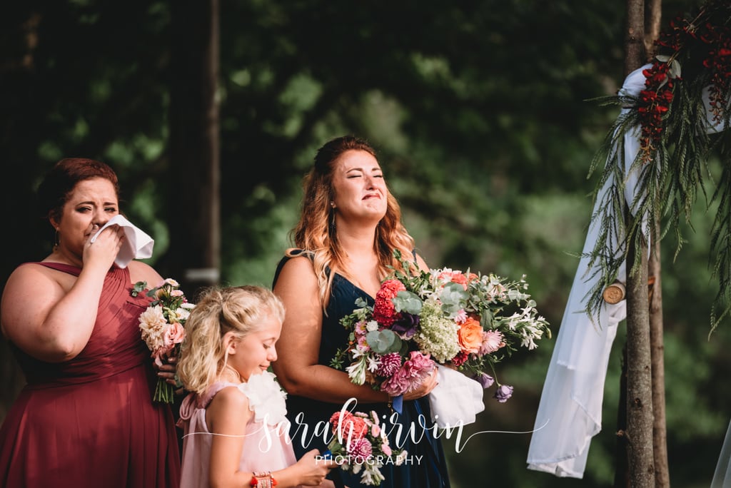 Bride's Grandfather Officiates Wedding After He Passed Away