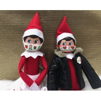 Elf on the Shelf Face Masks | POPSUGAR Family
