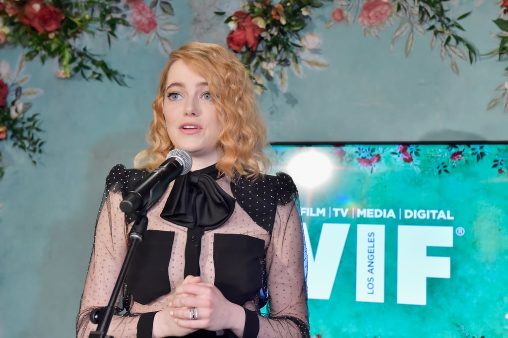 Emma Stone Quotes on #MeToo and Time's Up at Oscars Party