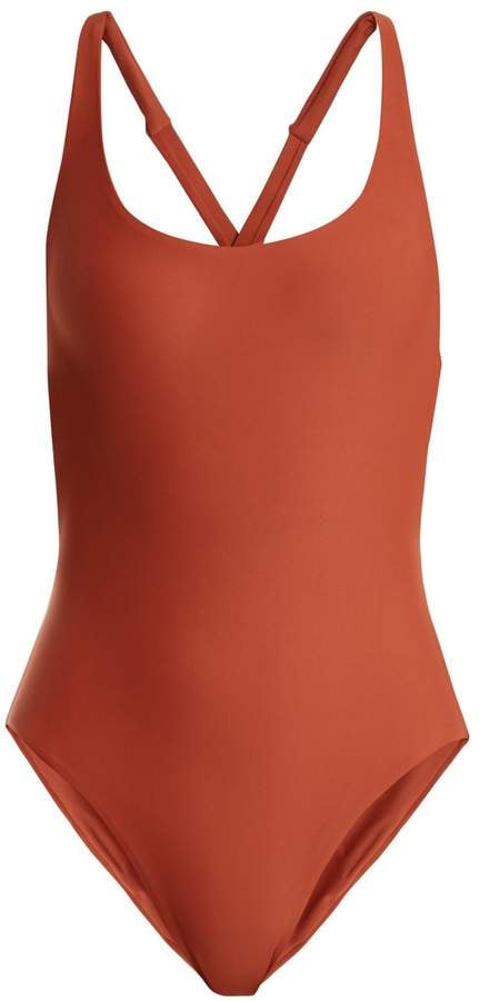 Jade Swim Asterik Scoop-Neck Swimsuit