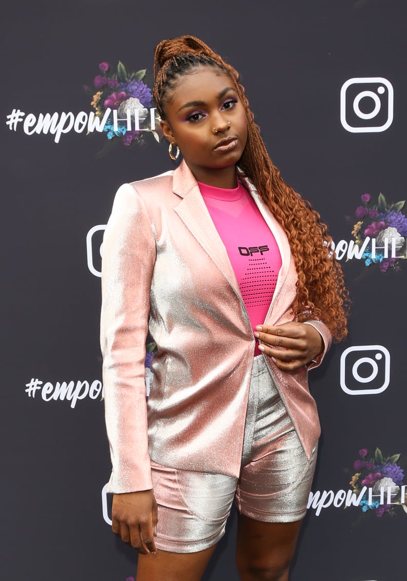 Tiana Major9 at Instagram's 2020 Grammy Luncheon in LA