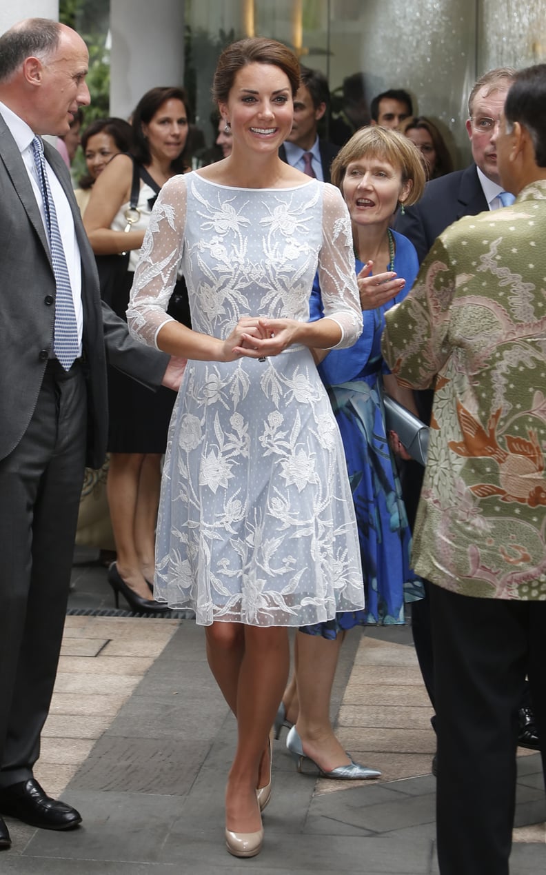 Embroidered White Lace Isn’t Only Reserved For Your Wedding Day