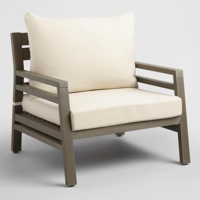 Gray San Sebastian Outdoor Occasional Chair