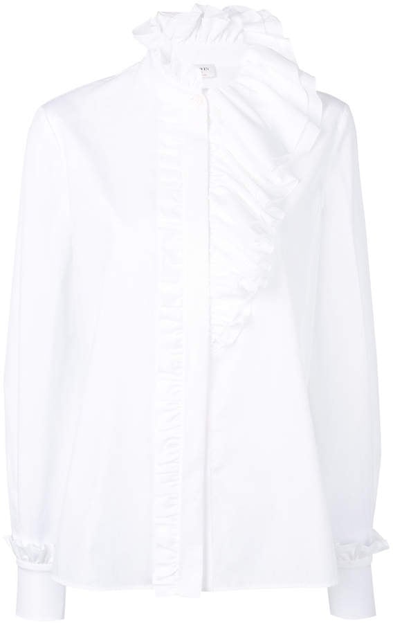 Lanvin Ruffle-Trimmed Shirt