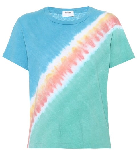 Re/Done Tie-Dye Cotton T-Shirt