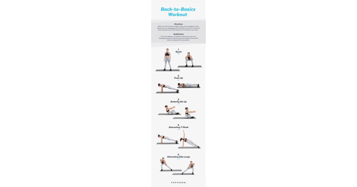 Back to Basics Workout AtHome Workouts Cardio and Strength Training
