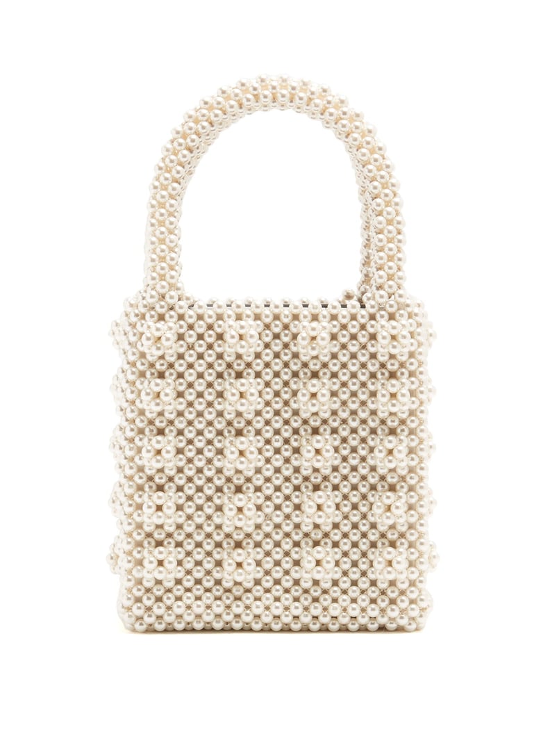 Shrimps Antonia Faux-Pearl Embellished Bag