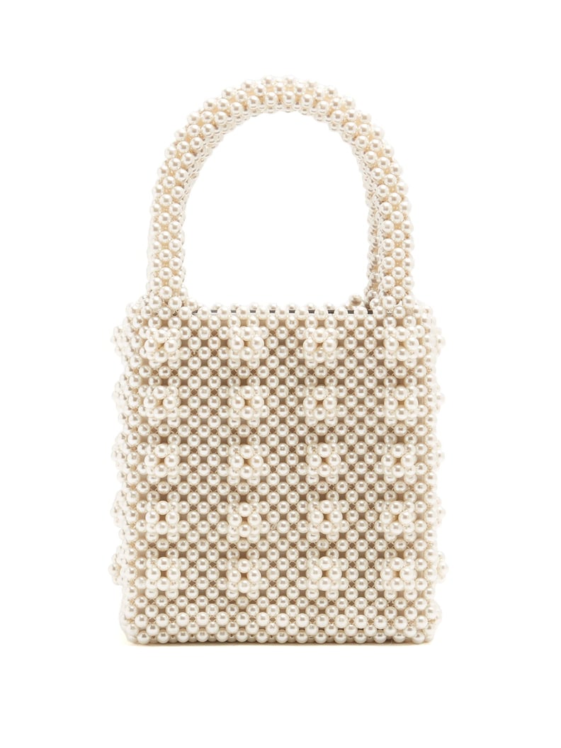 Shrimps Antonia Faux-Pearl Embellished Bag