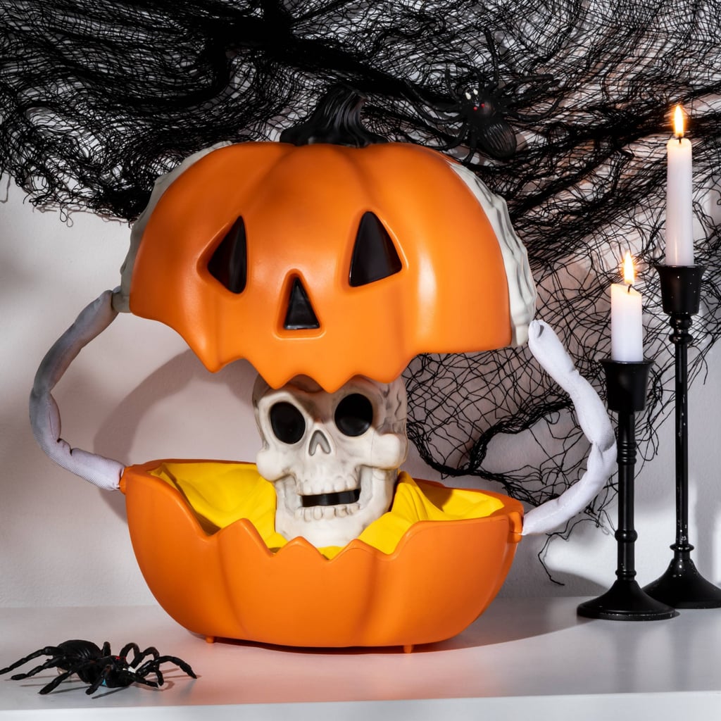 A Jump-Scare: Target Hyde & EEK! Boutique Animated Pumpkin with Skeleton Halloween Decorative Prop