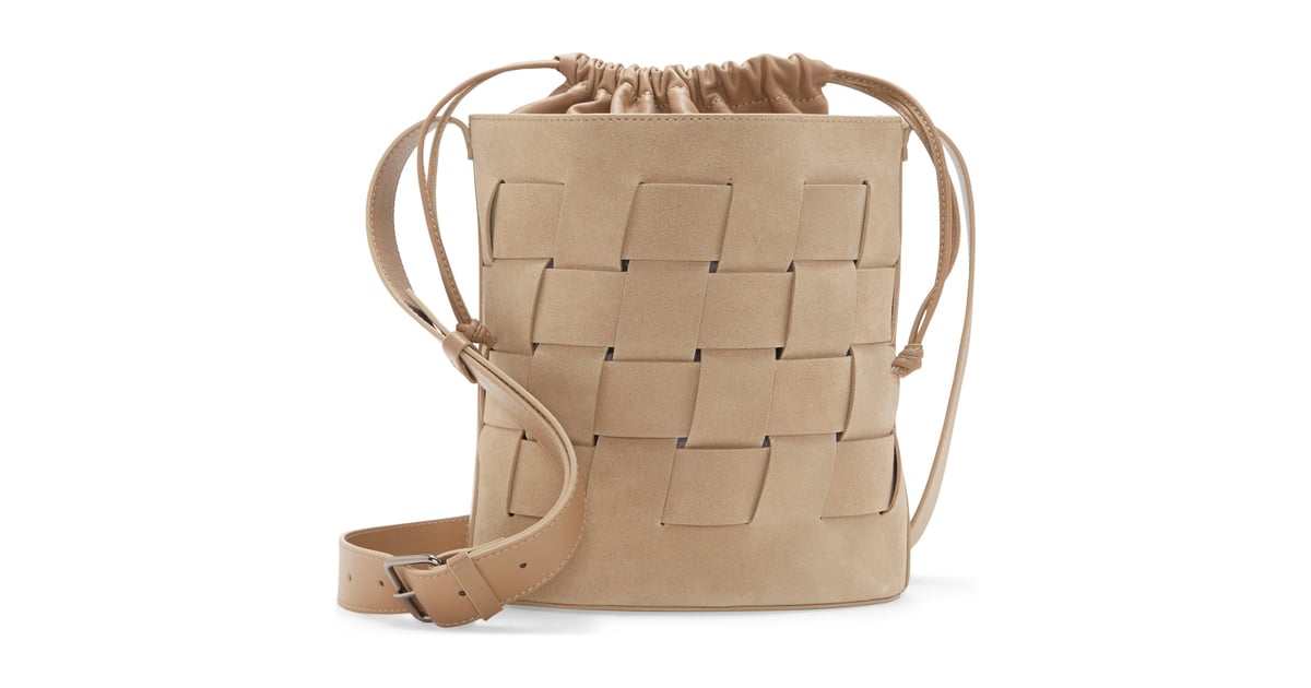 vince camuto cresetia woven leather mule