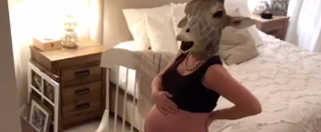 Mom Spoofs April the Giraffe Video