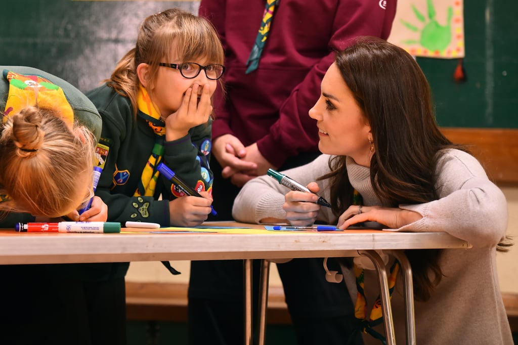 Kate Middleton at Cub Scout Pack Meeting December 2016