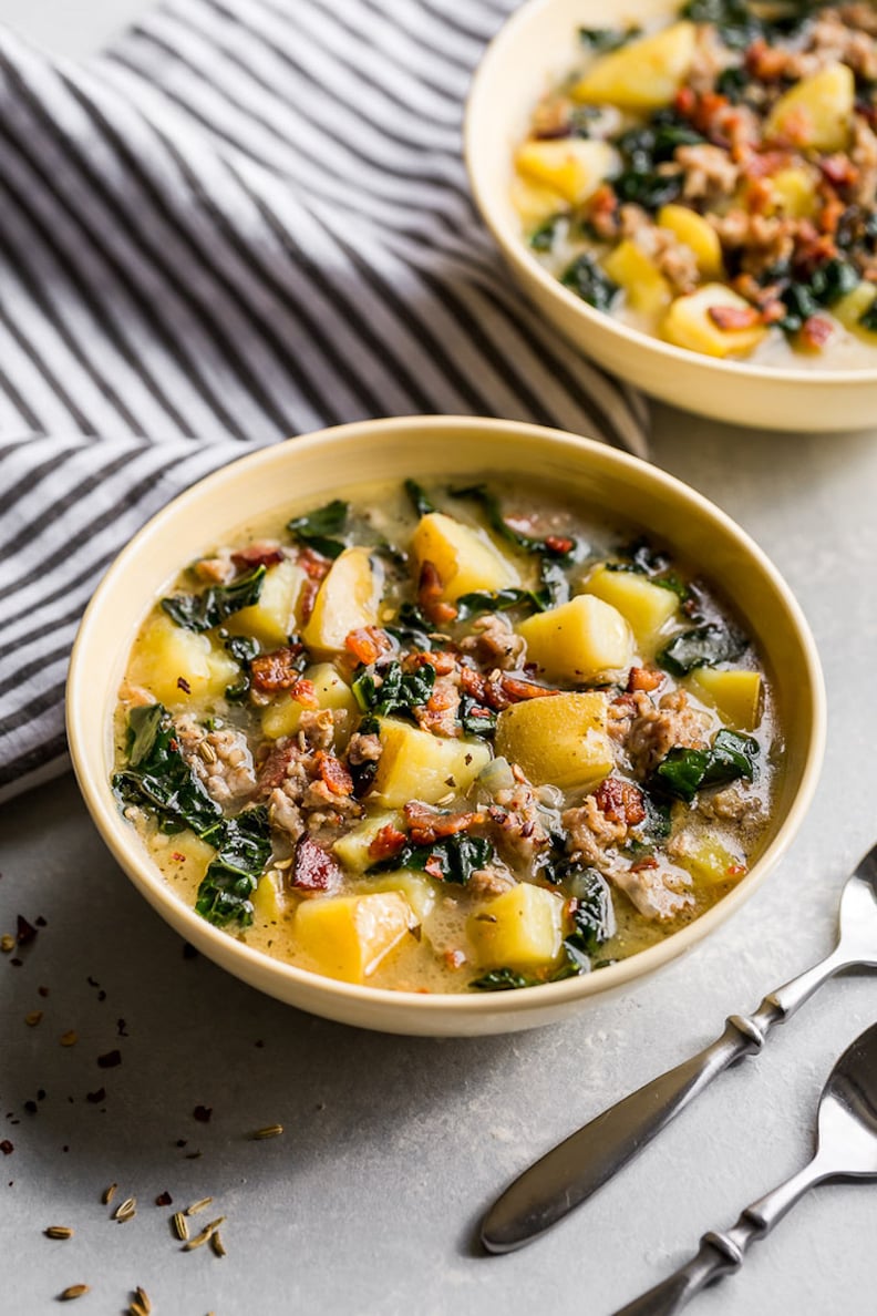 Bacon and Sausage Zuppa Toscana