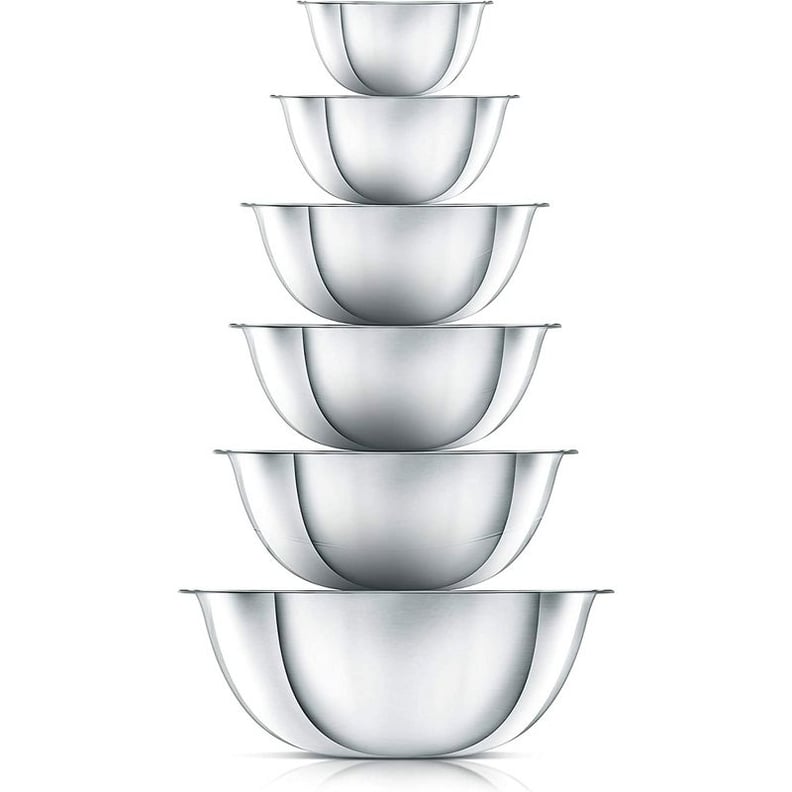 Our Top Picks From Target's Cyber Monday Sale: NutriChef 6-Piece Stainless Steel Serving Bowls