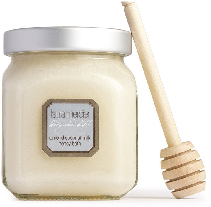 If you don't have this classic bath product, then you need to run out and get it now. It's perfect for a day of pampering, and also makes a great gift. 
Laura Mercier Almond Coconut Milk Honey Bath, 12 oz. ($45)