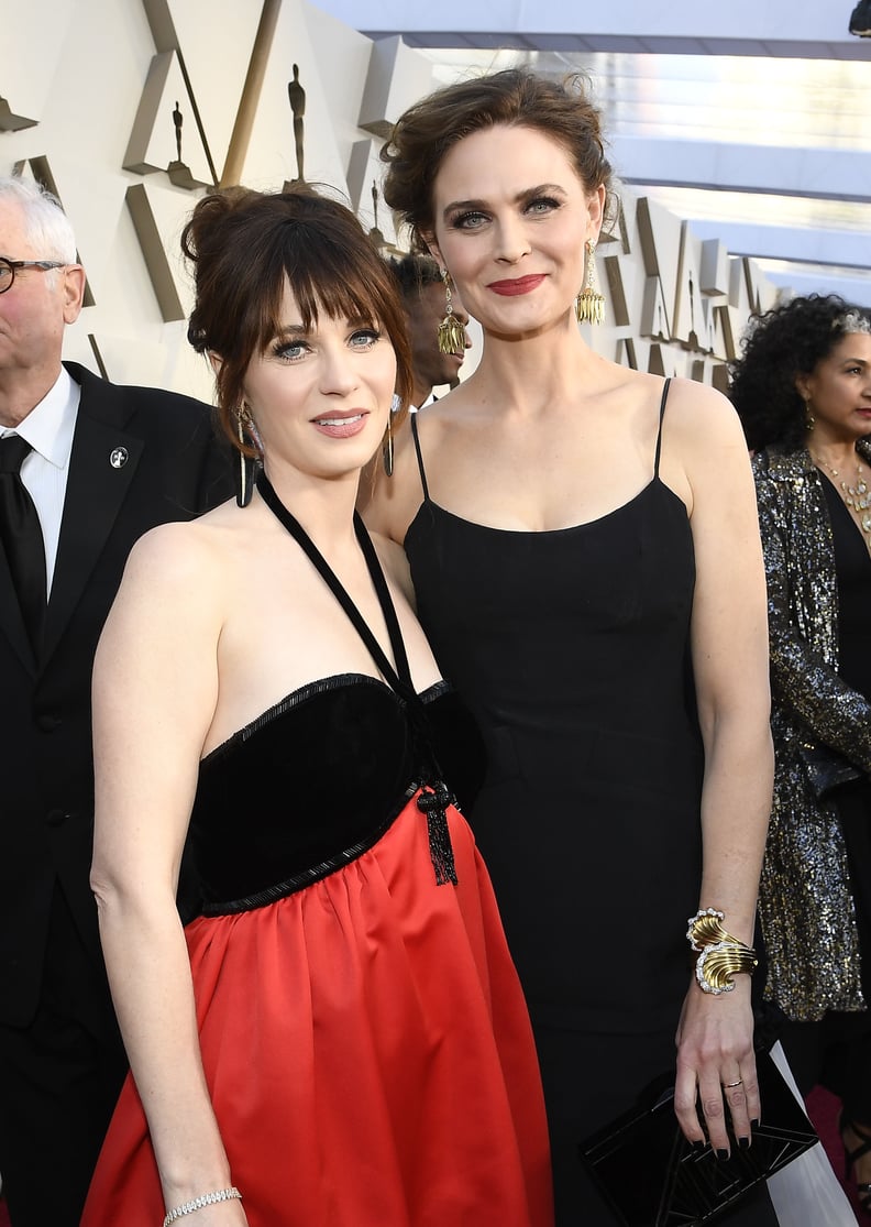 Zooey Deschanel and Emily Deschanel