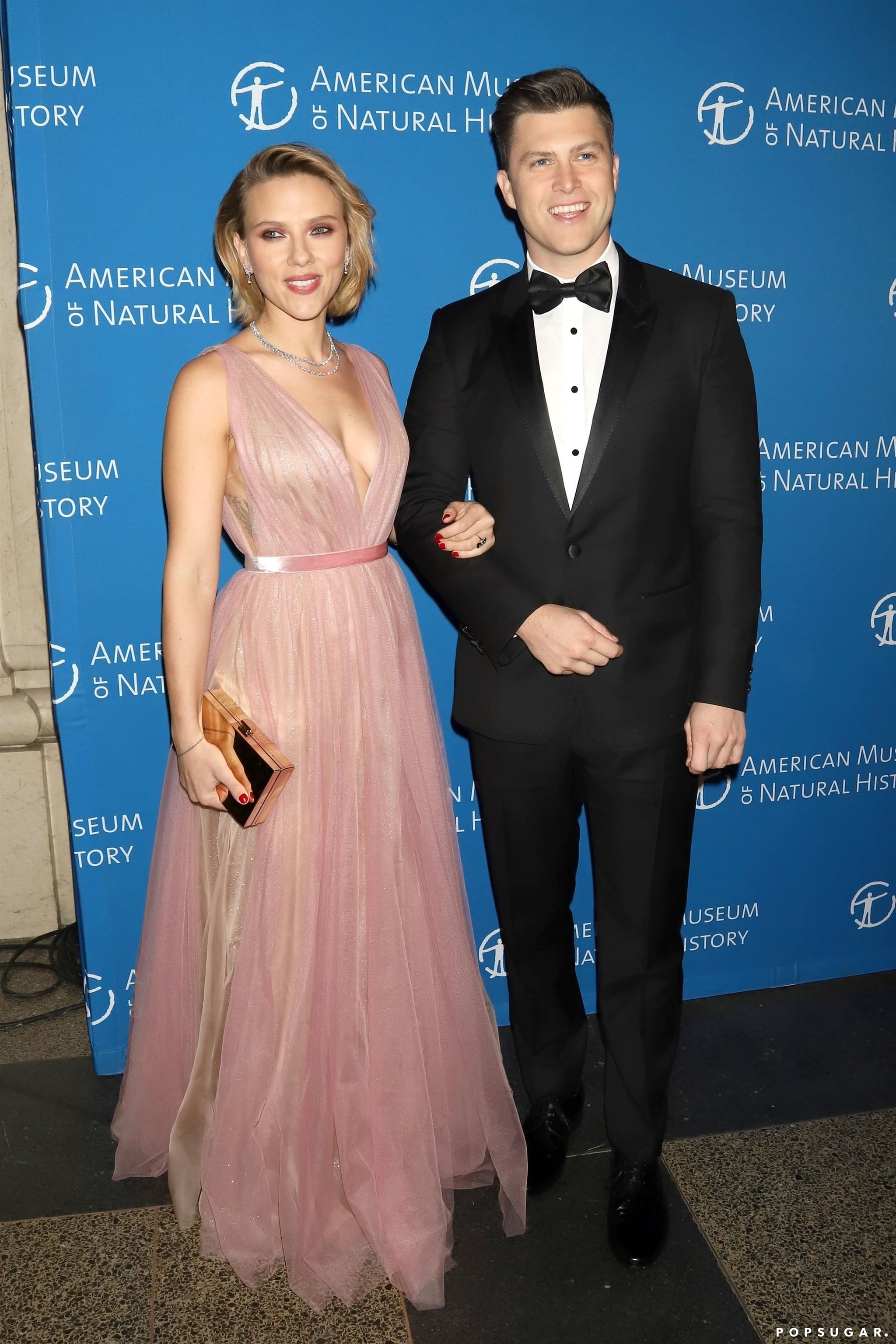 Scarlett Johansson And Colin Jost Engaged Popsugar Celebrity